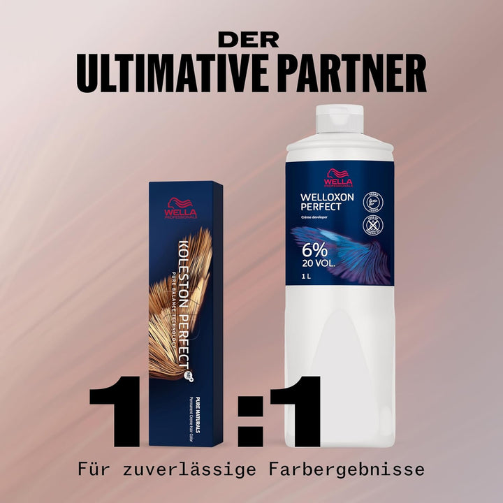 3er Wella Koleston Perfect ME+ 8/01 Hellblond Natur Asch 60 ml