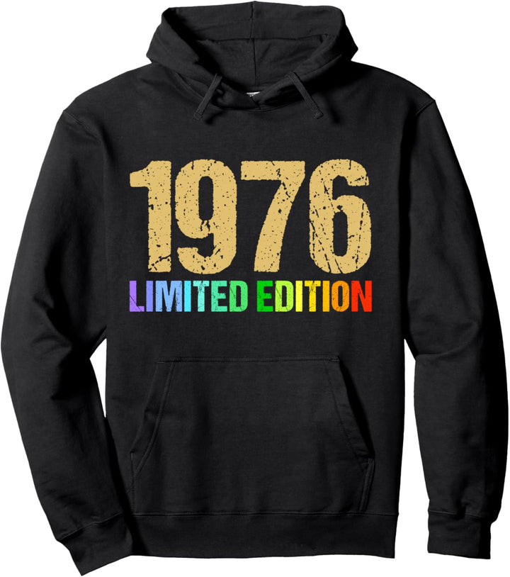 48. Geburtstag Mann Frau 48 Jahre 1976 Deko Lustig Geschenk Pullover Hoodie
