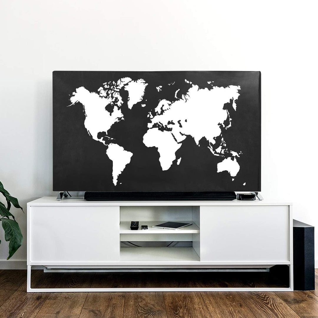 kwmobile 55" TV Abdeckung Indoor - Fernseher Hülle Bildschirmschutz Abdeckung - TV Bildschirm Staubs