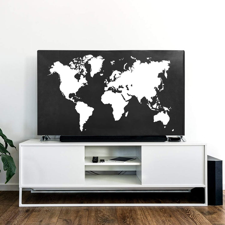 kwmobile 55" TV Abdeckung Indoor - Fernseher Hülle Bildschirmschutz Abdeckung - TV Bildschirm Staubs