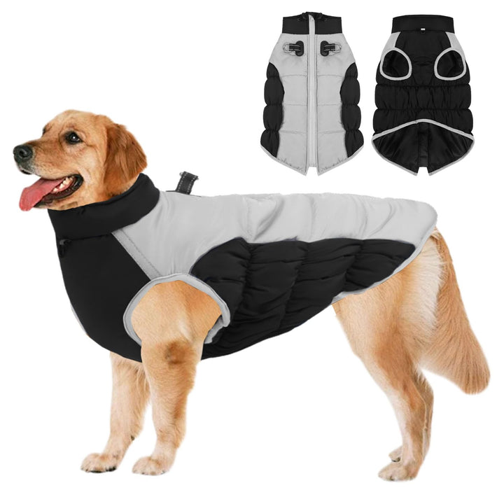 Wintermantel Hundemantel Gross Hund, Hundemantel Winter Rollkragen Warme Reflektierende,Haustier Ski